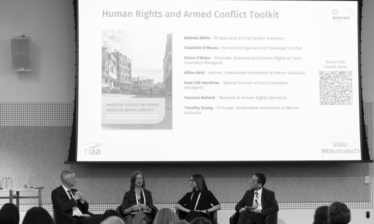 RIAA launches armed conflict toolkit for investors | FS Sustainability